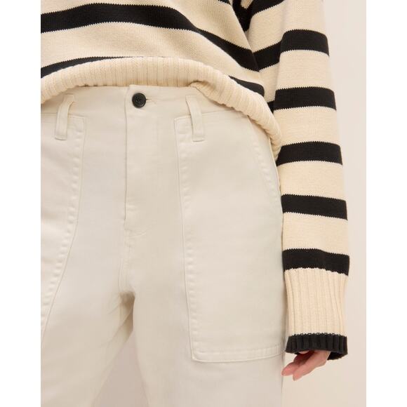 Everlane The Organic Utility Pant in Bone 6 - Picture 5 of 9